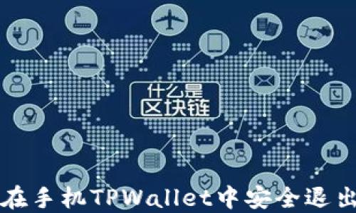 
如何在手机TPWallet中安全退出登录